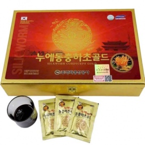 Kwanghoa Đông Trùng Hạ Thảo Gold 60 Gói Hàn Quốc Chính Hãng